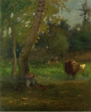 Near Montclair painting by George Inness