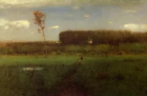October Noon painting by George Inness