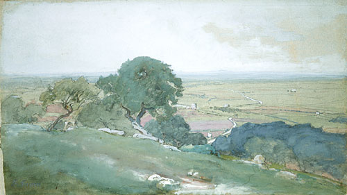Main Product Photo of Olive Trees at Tivoli Painting by George Inness
