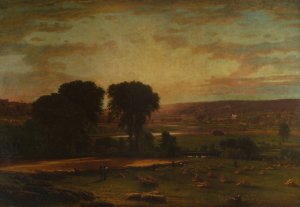 Peace and Plenty by George Inness Oil Painting