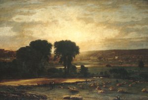 Peace and Plenty by George Inness Oil Painting