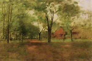 Springtime, Montclair painting by George Inness