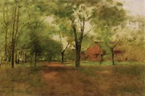 Springtime, Montclair by George Inness - Oil Painting Reproduction