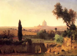 St. Peter's, Rome painting by George Inness
