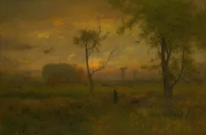 Sunrise by George Inness Oil Painting