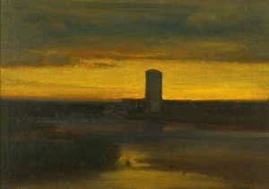 The After Glow, Italy by George Inness Oil Painting