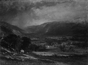 The Delaware Valley Oil painting by George Inness