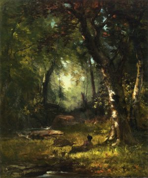 The Huntsman by George Inness Oil Painting