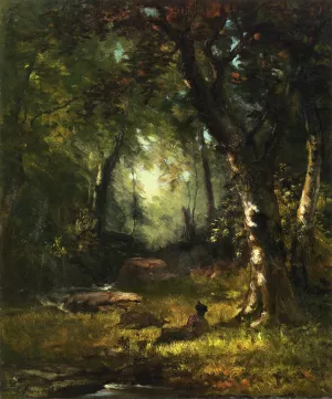 The Huntsman by George Inness - Oil Painting Reproduction