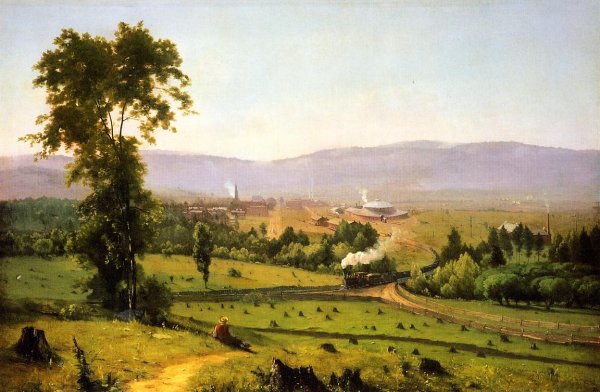 Main Product Photo of The Lackaanna Valley Painting by George Inness