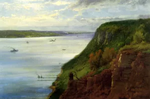 The Palisaides painting by George Inness