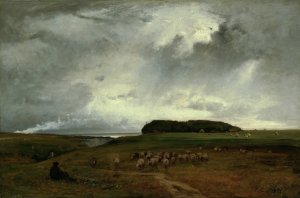 The Storm by George Inness Oil Painting