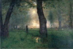 The Trout Brook by George Inness Oil Painting