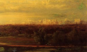 Visionary Landscape by George Inness Oil Painting