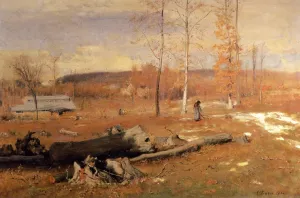 Winter Morning, Montclair painting by George Inness