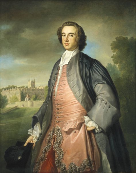 Main Product Photo of A Graduate of Merton College, Oxford  Painting by George Knapton