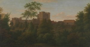 Saltwood Castle by George Lambert Oil Painting