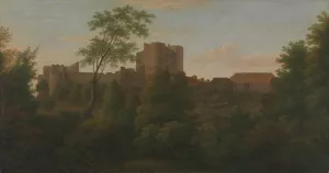 Saltwood Castle by George Lambert Oil Painting