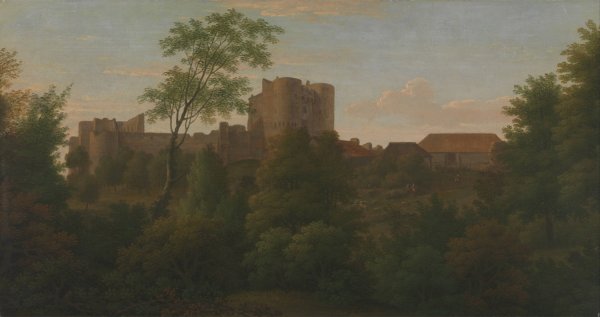 Saltwood Castle by George Lambert - Hand-Painted Oil Painting Reproduction