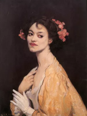 The Dancer Oil painting by George Lambert