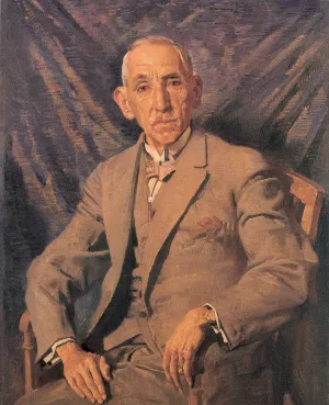 William Morris Hughes Oil painting by George Lambert