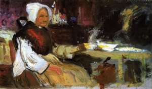 Woman in an Interior