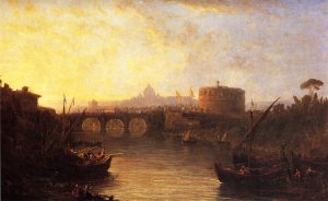 Rome by George Loring Brown Oil Painting