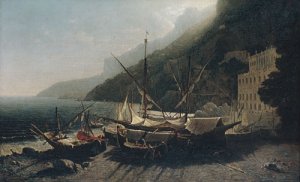 View at Amalfi, Bay of Salerno