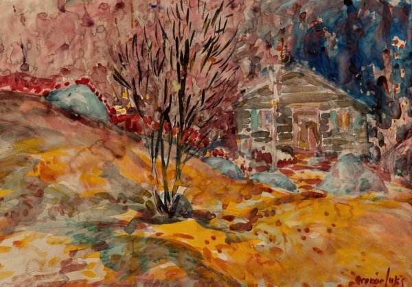 Main Product Photo of Autumn Landscape Painting by George Luks