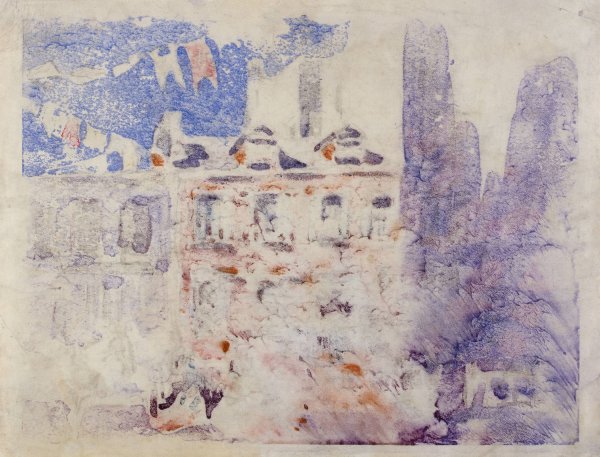 Main Product Photo of City Scene Painting by George Luks