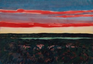 Evening Splendor by George Luks Oil Painting