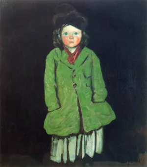 Lily Williams painting by George Luks