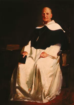 The Dominican by George Luks Oil Painting