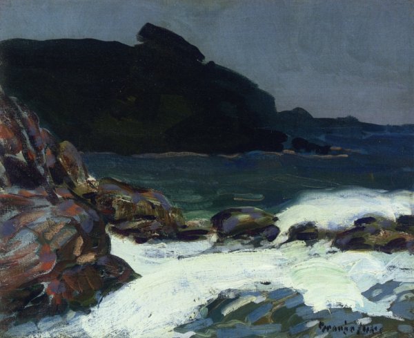 Main Product Photo of The Ledge Painting by George Luks