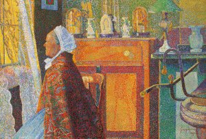 Sunday Afternoon by George Morren Oil Painting