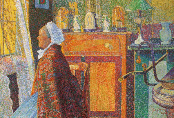 Main Product Photo of Sunday Afternoon  Painting by George Morren