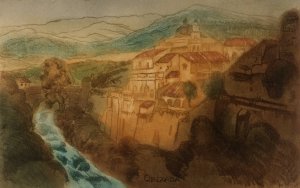 Orizaba, Mexico by George Overbury Hart Oil Painting