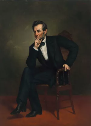 Abraham Lincoln by George Peter Alexander Healy Oil Painting