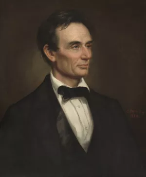 Abraham Lincoln by George Peter Alexander Healy Oil Painting