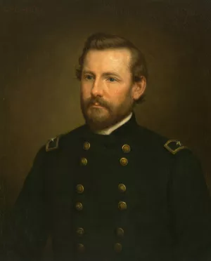 Albert James Myer by George Peter Alexander Healy Oil Painting