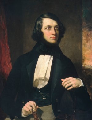 Alexander Van Rensselaer by George Peter Alexander Healy Oil Painting