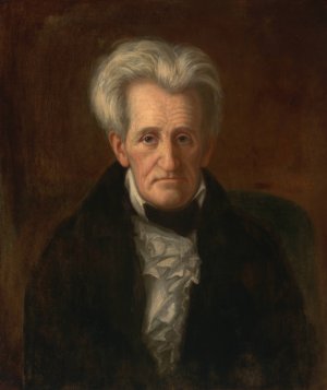 Andrew Jackson by George Peter Alexander Healy Oil Painting