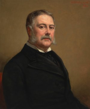Chester Alan Arthur by George Peter Alexander Healy Oil Painting