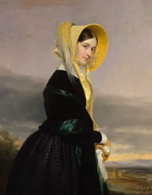 Euphemia White Van Rensselaer by George Peter Alexander Healy Oil Painting