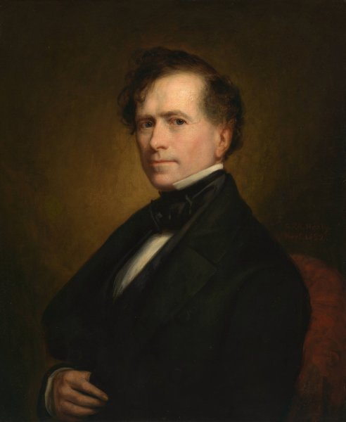 Main Product Photo of Franklin Pierce  Painting by George Peter Alexander Healy