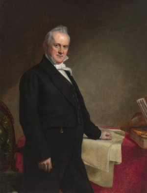 James Buchanan by George Peter Alexander Healy Oil Painting