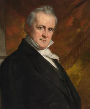James Buchanan by George Peter Alexander Healy Oil Painting