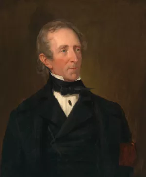 John Tyler by George Peter Alexander Healy Oil Painting