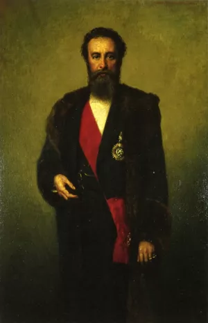 Lord Edward Robert Bulwer-Lytton painting by George Peter Alexander Healy