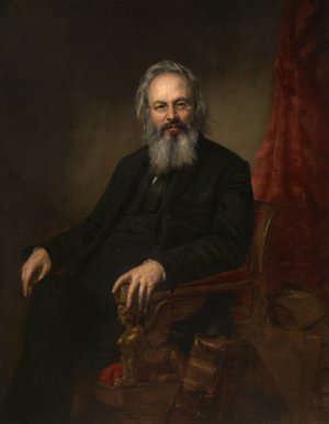 Orestes Brownson by George Peter Alexander Healy Oil Painting